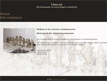 Tablet Screenshot of chessmuseum.nl